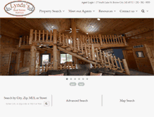 Tablet Screenshot of lyndasrealestateservice.com